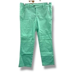 BKE Payton Women's Size 27 Mint Green‎ Straight Leg Pants Cropped NWT